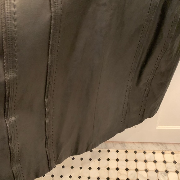 Black Leather Coat M - Picture 5 of 16